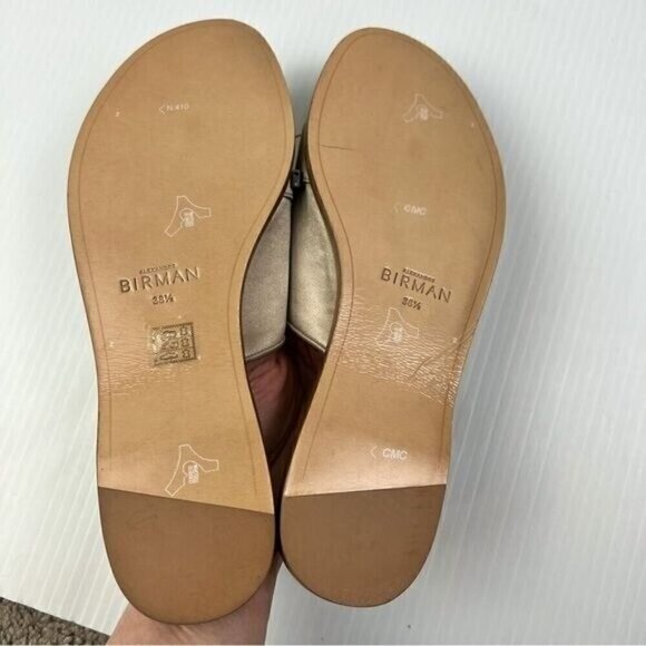 ALEXANDRE BIRMAN womens size 8.5 Clarita bow-embellished satin slides - Picture 8 of 13